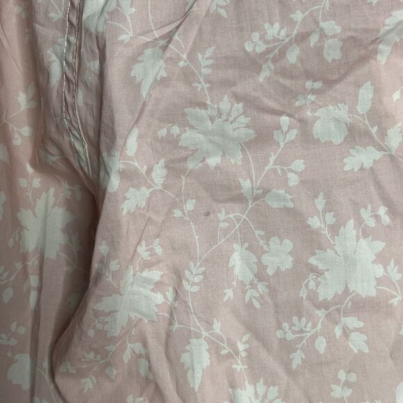 Sleepy Jones Pajama Set Blush Pink White Floral Marina Wallpaper Loungewear - Picture 10 of 10